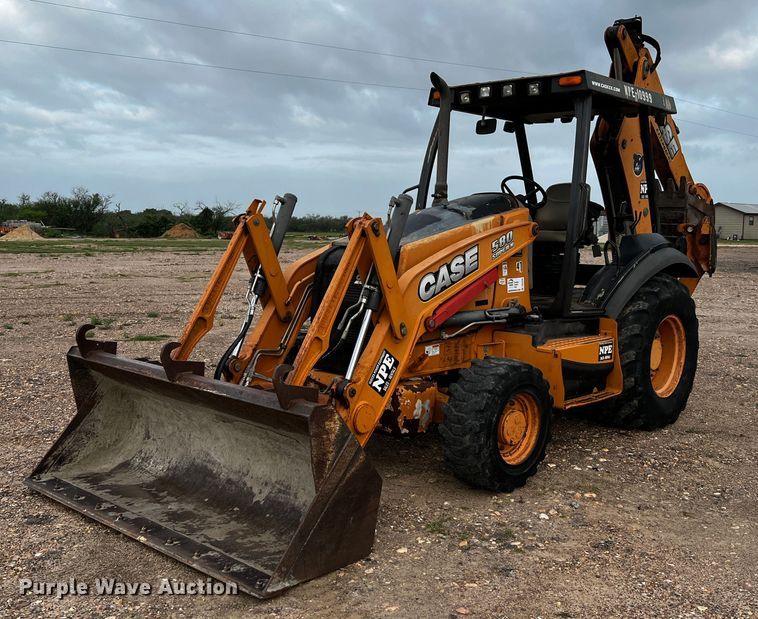 2012 Case 580 Super N  backhoe - DQ2036