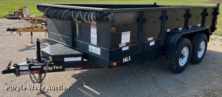 2016 Big Tex 14LX-14BK7SIRPD  dump trailer - II9204