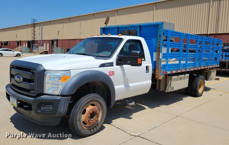 2016 Ford F450 Super Duty  flatbed truck - JO9231
