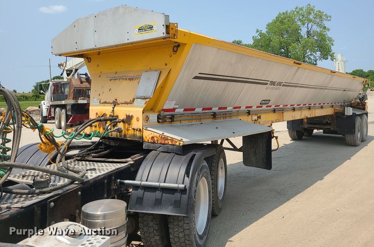 2008 Trail King Olb 236  live bottom trailer - LE9243