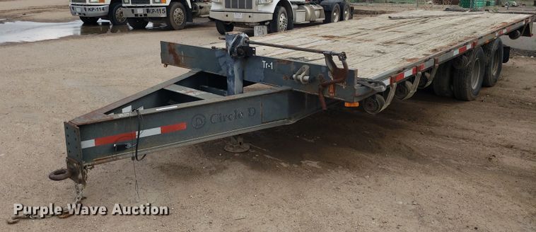 2003 Circle D  equipment trailer - LT9789