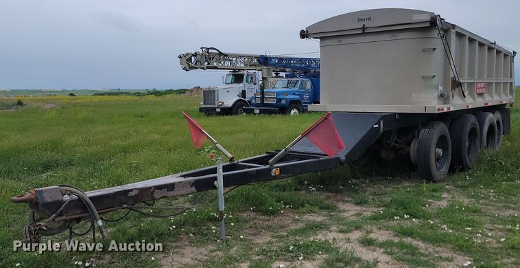 1994 Cornhusker 8X35 Rockpup  end dump pup trailer - ML9497