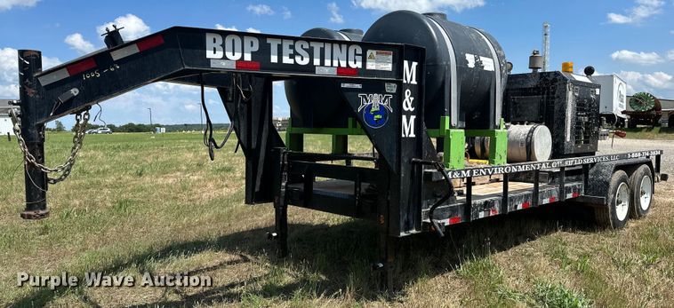 2013 Big Tex  equipment trailer with BOP testing unit - OC9012