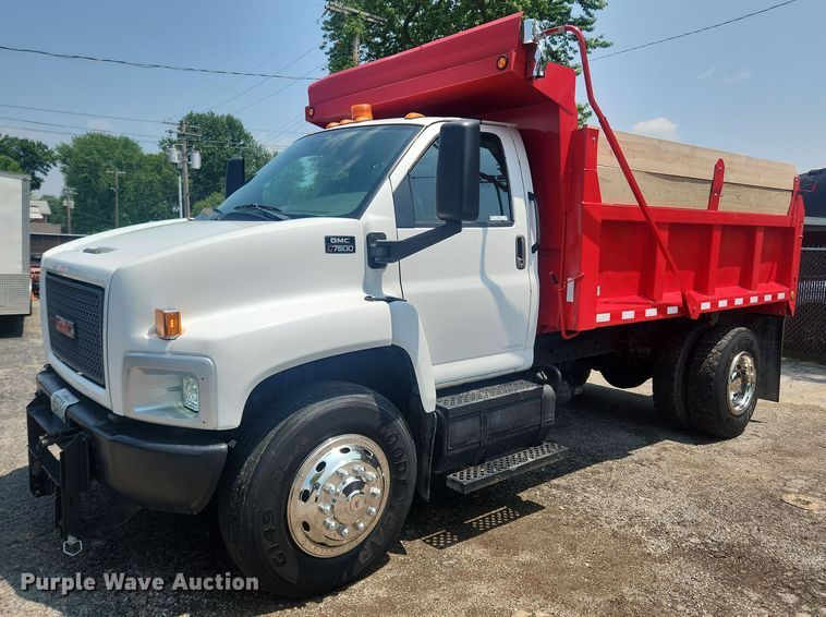 2006 GMC C7500  dump truck - OK9572