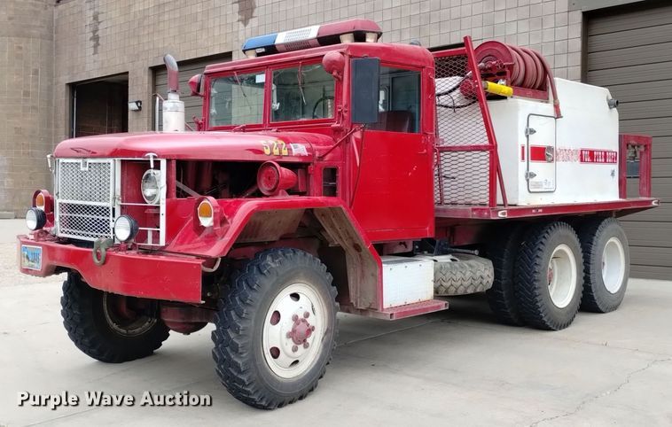 1972 Jeep M45A2  pumper fire truck - DP3278