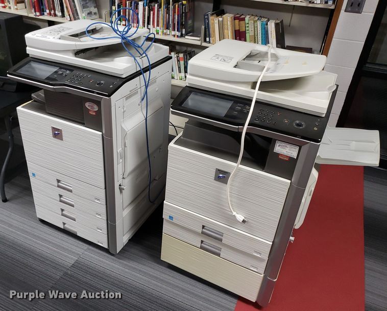 (3) Sharp multifunction printers - IP9340