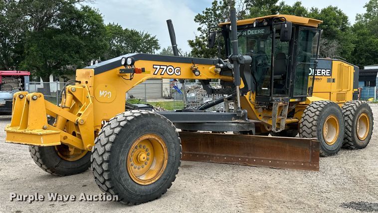 2009 John Deere 770G  motor grader - MB9634