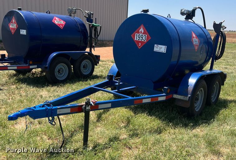 1997 Shop built  fuel trailer - DN4680