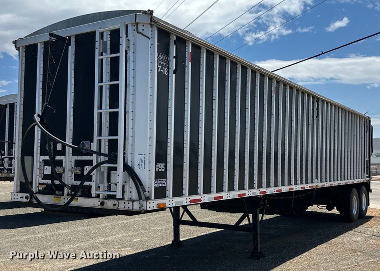 2007 Aulick Auluminator  live bottom trailer - DN4683