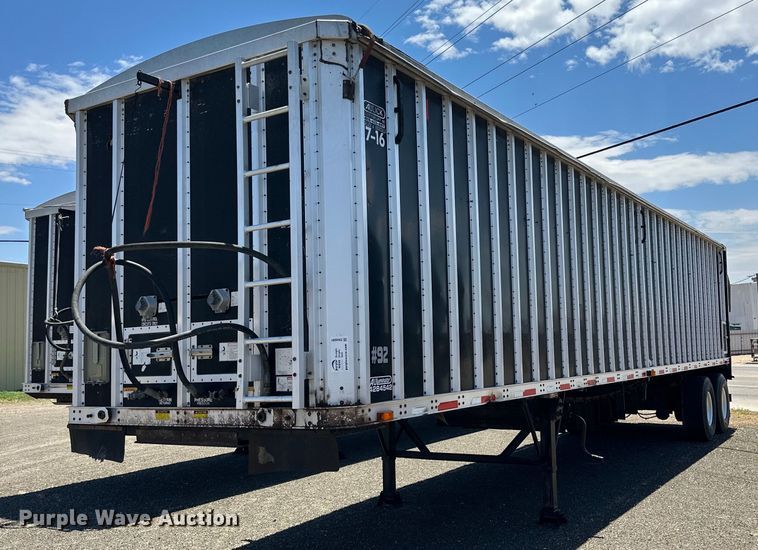 2007 Aulick Auluminator  live bottom trailer - DN4691