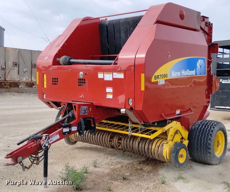 2008 New Holland BR7090  round baler - DP3302