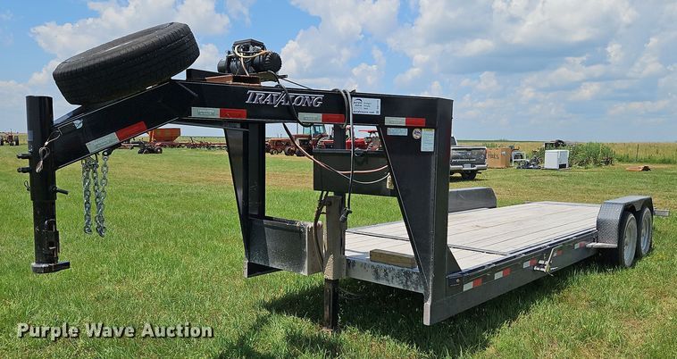 2018 Travalong  tilt deck equipment trailer - DQ1772