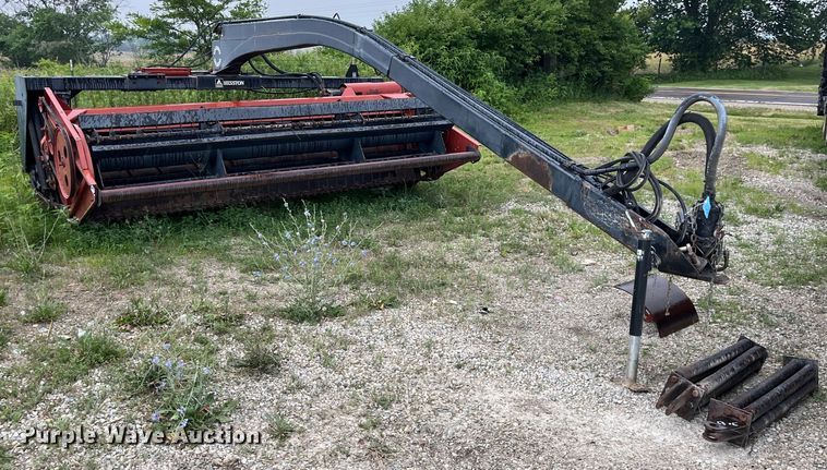 Hesston  swather / windrower - MG9329