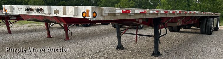 2012 Doonan 4820BLKTTIKB  flatbed trailer - DI7874