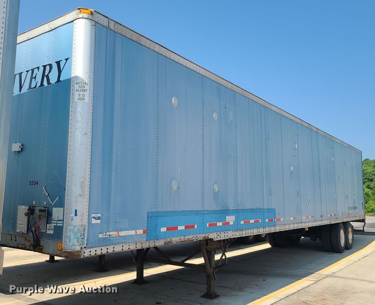 2000 Wabash  dry van trailer - MO9888