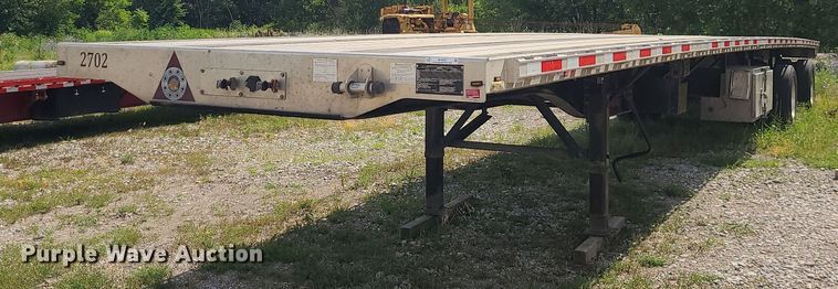 2019 Transcraft 554C  flatbed trailer - MO9927