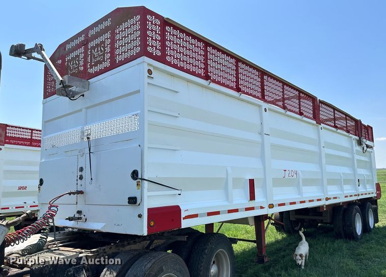 2018 Mas  silage trailer - NY9142