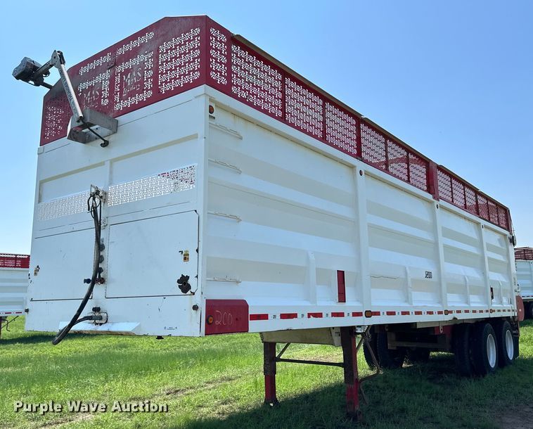 2017 Mas  silage trailer - NY9143