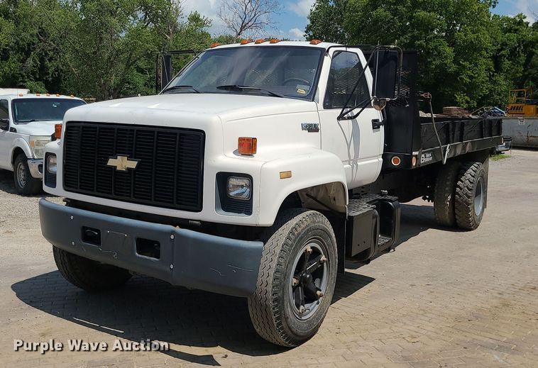 1990  Chevrolet Kodiak C70  dump flatbed truck - BR9797