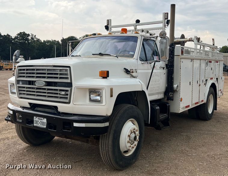 1989 Ford F800  reel truck - DN3071