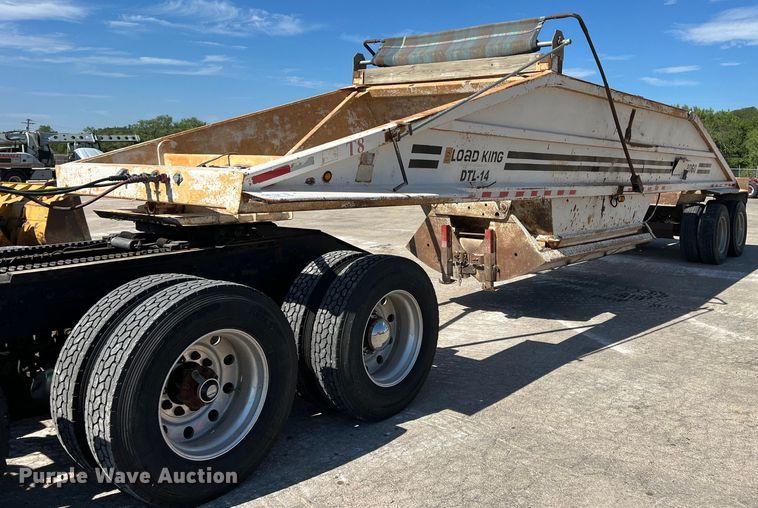 2000 Load King  bottom dump trailer - DN3097