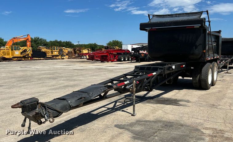 2000 Clement  end dump pup trailer - DN3098