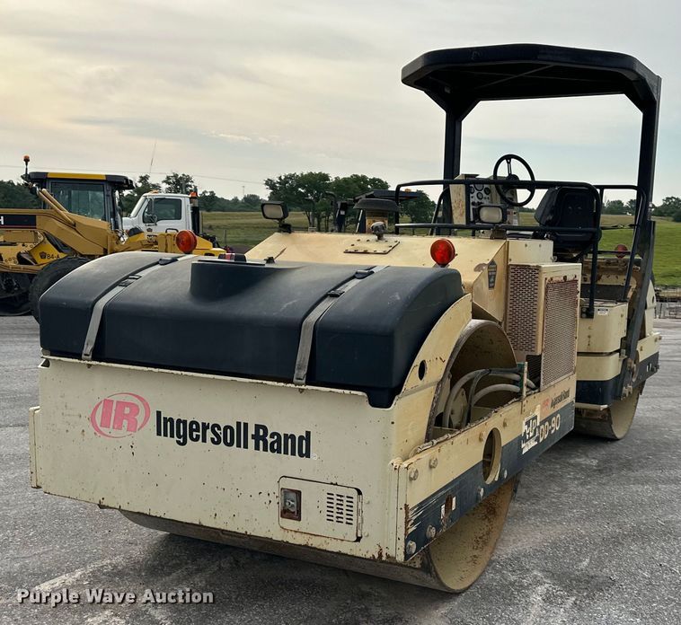 2003 Ingersoll Rand DD-90  double drum vibratory roller - DO5114