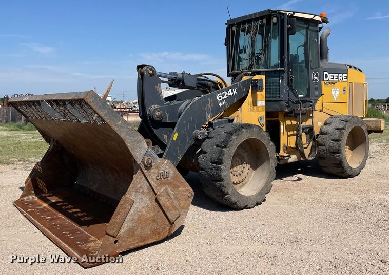2013 John Deere 624K  wheel loader - LS9320