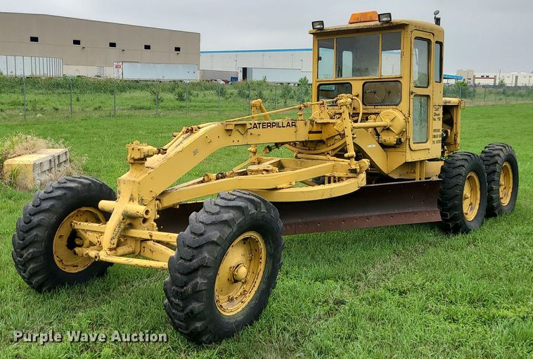 Caterpillar 112  rigid frame motor grader - MG9535