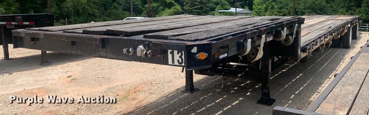 1990 Great Dane GPDWSAR-248  drop deck equipment trailer - LH9748