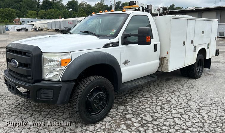2012 Ford F550 Super Duty XL  utility / service truck - OK9702