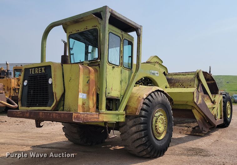 1973 Terex TS-14B  conventional scraper - DQ7502