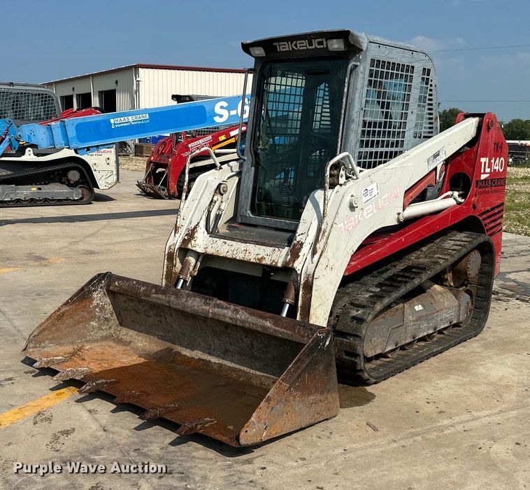 2007 Takeuchi TL140  tracked skid steer loader - DS2074