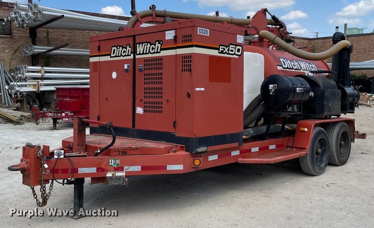 2013 Ditch Witch FX50  vacuum excavator - LJ9781