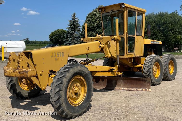 John Deere 570A  motor grader - LJ9783