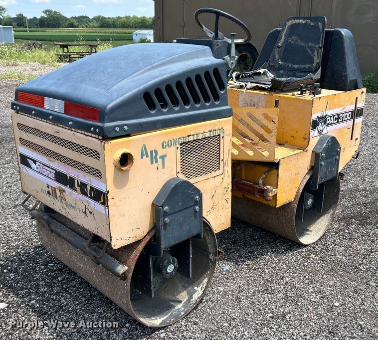 2004 Stone WP3100  double drum vibratory roller - OK9673