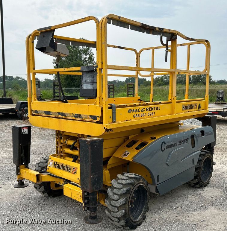 2005 Haulotte Compact 2668RT  scissor lift - OK9724