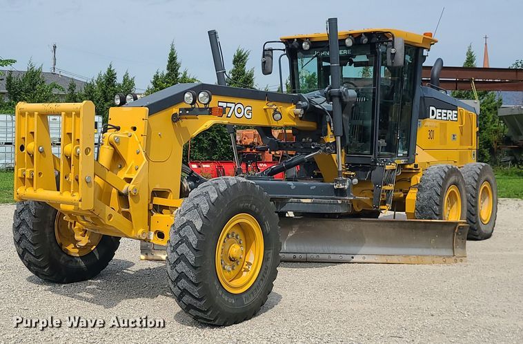 2016 John Deere 770G  motor grader - MG9589