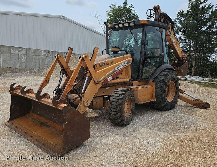 2002 Case 590 Super M  backhoe - NT9778