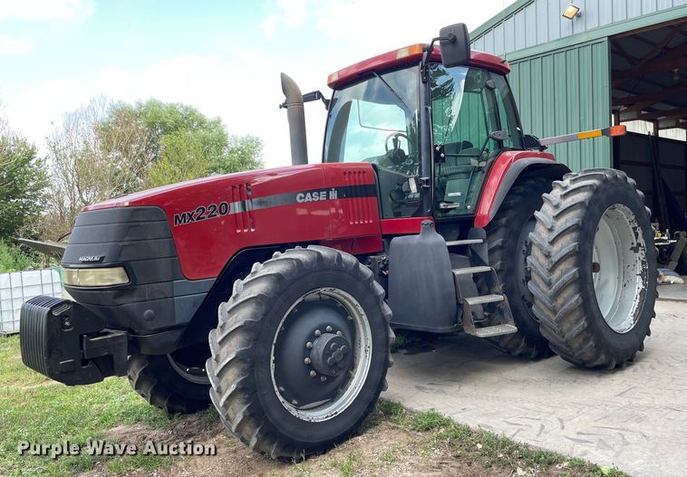 1999 Case MX220 Magnum  MFWD tractor - JD9165