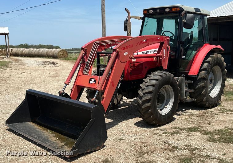 2007 Massey Ferguson 5455  MFWD tractor - MB9764