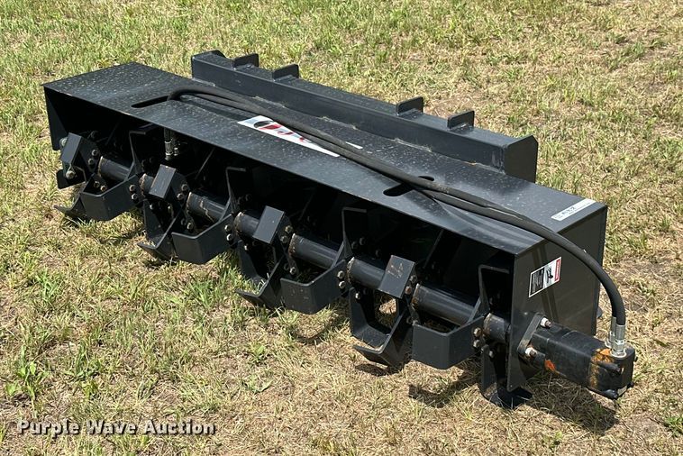 JCT Attachments  72"W skid steer tiller - ML9038