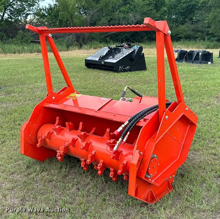 2023 TopCat SSFM81  64&quot;W skid steer mulcher - ML9049