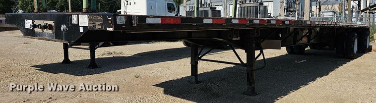 2012 Transcraft TL2000  flatbed trailer - DN8620