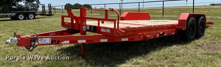 2020 PJ T6202 tilt deck utility trailer - DM0319