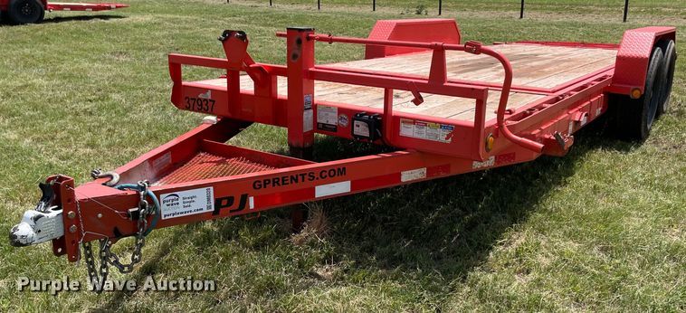 2020 PJ T6202 tilt deck utility trailer - DM0320