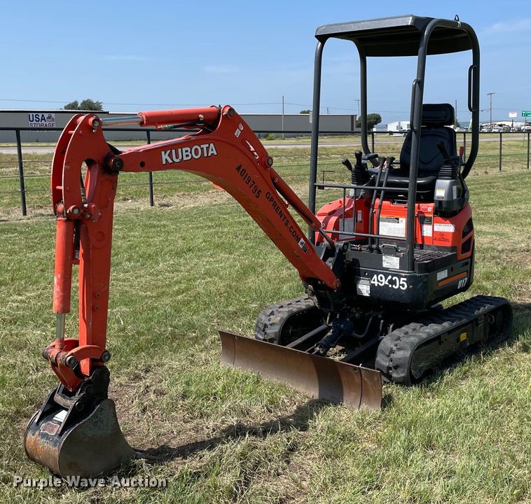 2019 Kubota  U17 mini excavator - DM0347