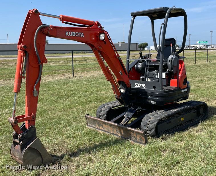 2020 Kubota U25 mini excavator - DM0348