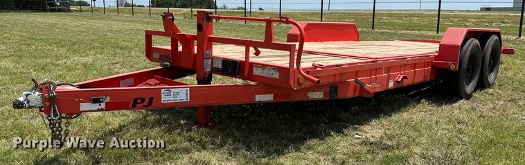 2021 PJ T6202 tilt deck utility trailer - DM0351