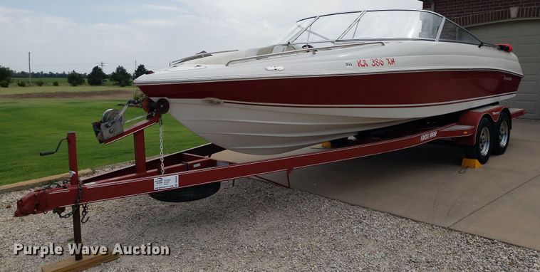 2002 Starcraft Stardeck 2410 Travis Edition  boat - DO2949
